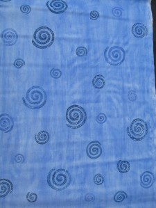 Image of Blue spirals